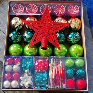 New Christmas Ornaments SET 68 Pcs